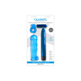 Coffret 4 sextoys bleu Classix 